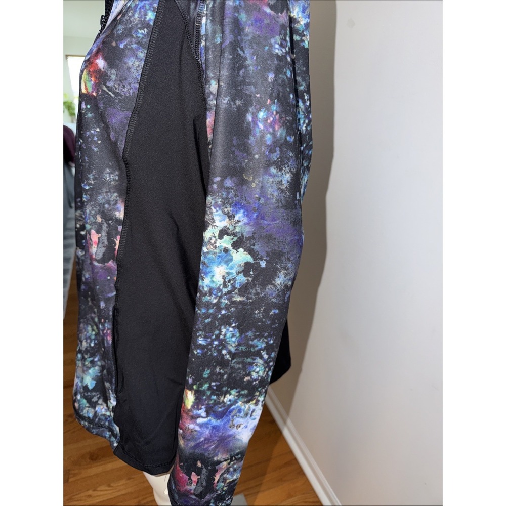 Avenue AVE Leisure Multicolored Workout Zip Up Jacket Size 22/24 NWT - Picture 4 of 7